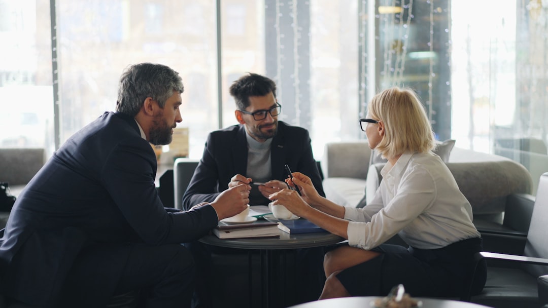 Business owner comparing purchase order funding support options